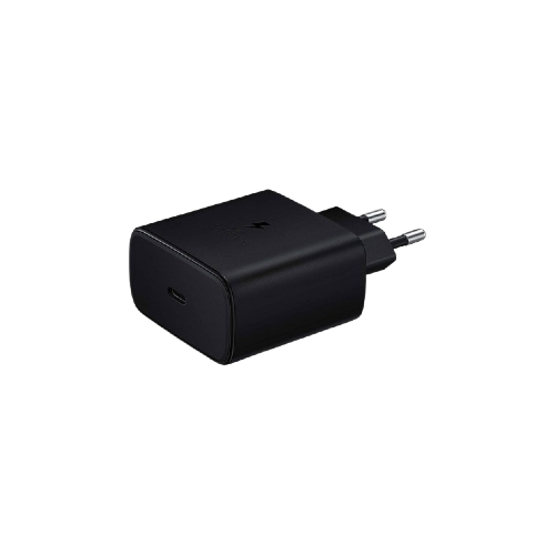 Samsung Travel Adapter 45W Super Fast Charging USB Type-C to Type-C Cable 1.8m - Black ( 2 Pin ) xprs