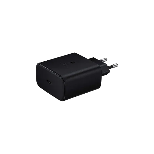 Samsung Travel Adapter 45W Super Fast Charging USB Type-C to Type-C Cable 1.8m - Black ( 2 Pin ) xprs