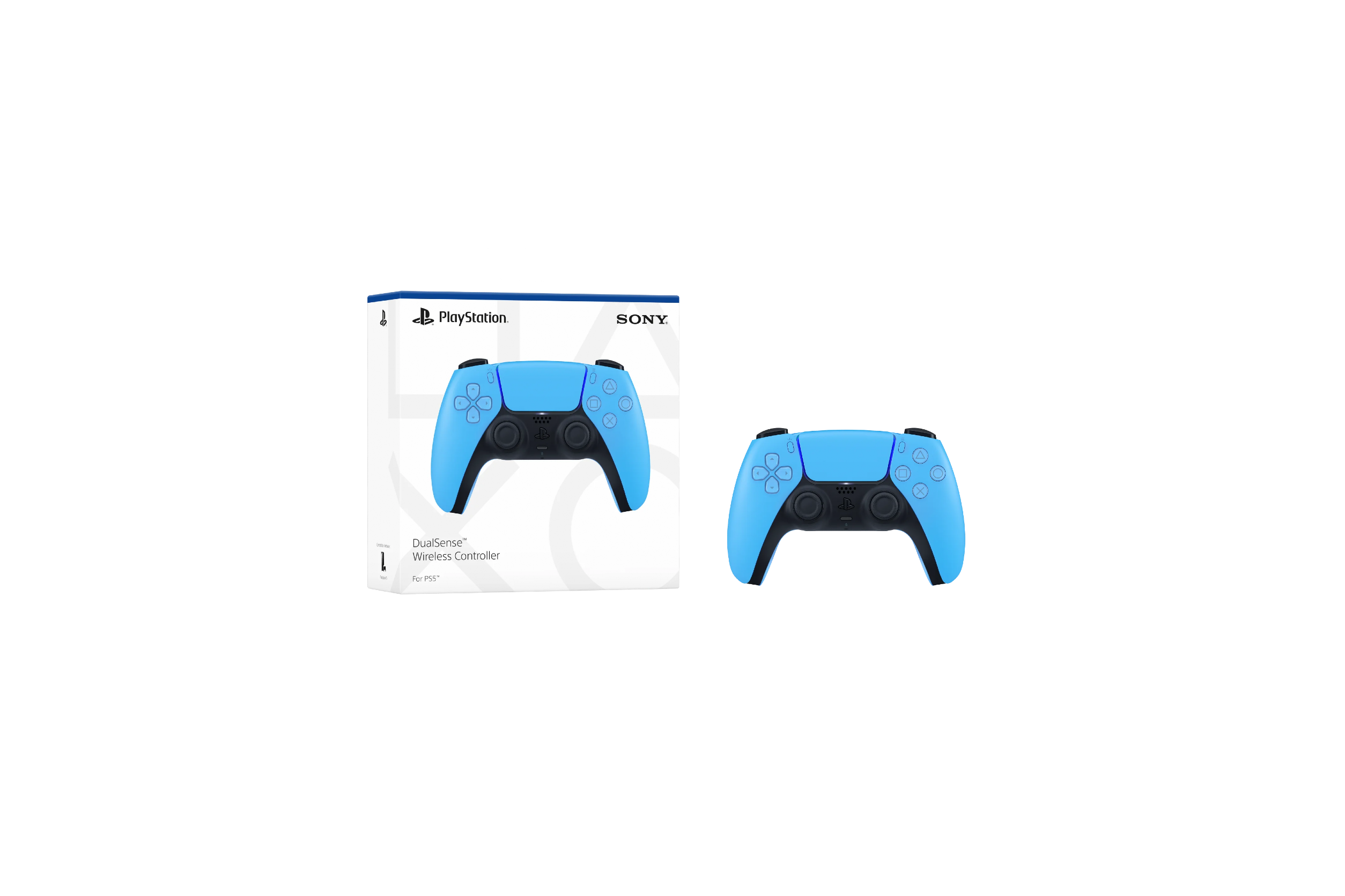 Sony DualSense wireless controller for PS5 - Starlight Blue