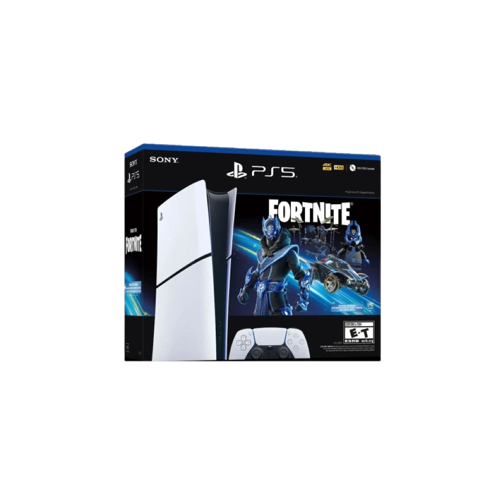 Sony PlayStation 5 Slim Digital Edition Fortnite - 1 Year Warranty xprs 1