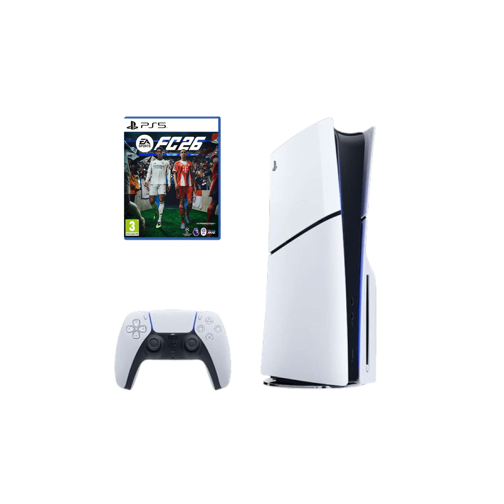 Sony PlayStation 5 Slim Standard Edition 1 Year Warranty + FC 26