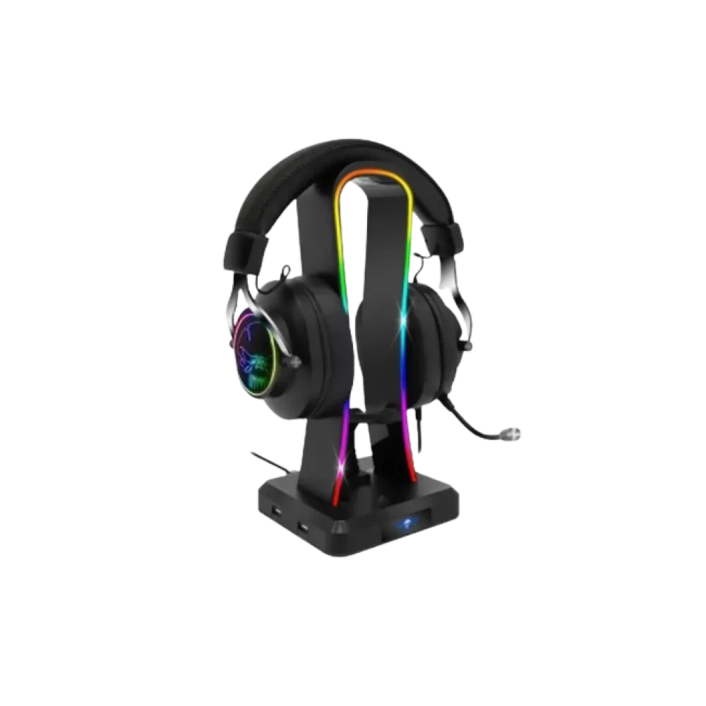 Spirit of Gamer Sentinel RGB Multifunction Headset Stand with USB HUB