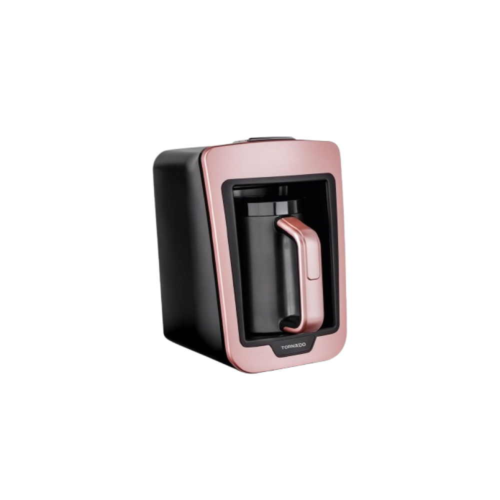TORNADO Automatic Turkish Coffee Maker 330ml Rose x Black TCME-100 RS xprs