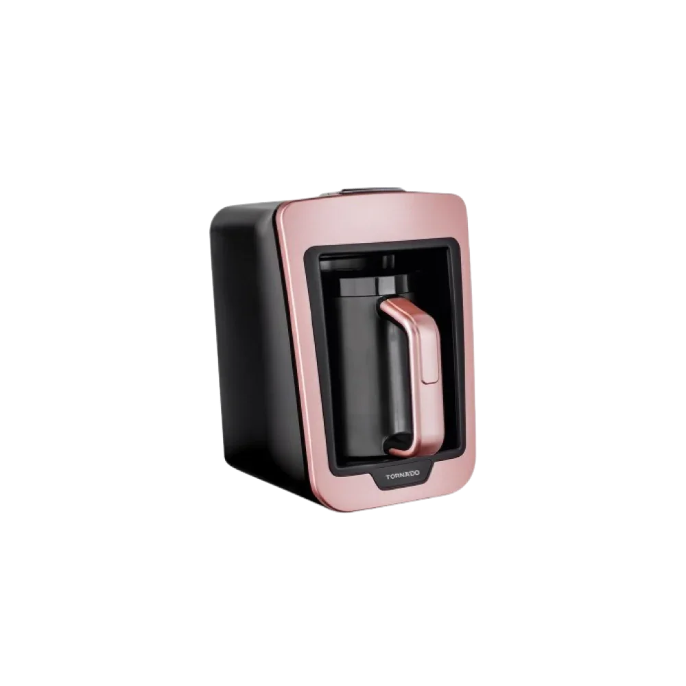 TORNADO Automatic Turkish Coffee Maker 330ml Rose x Black TCME-100 RS xprs