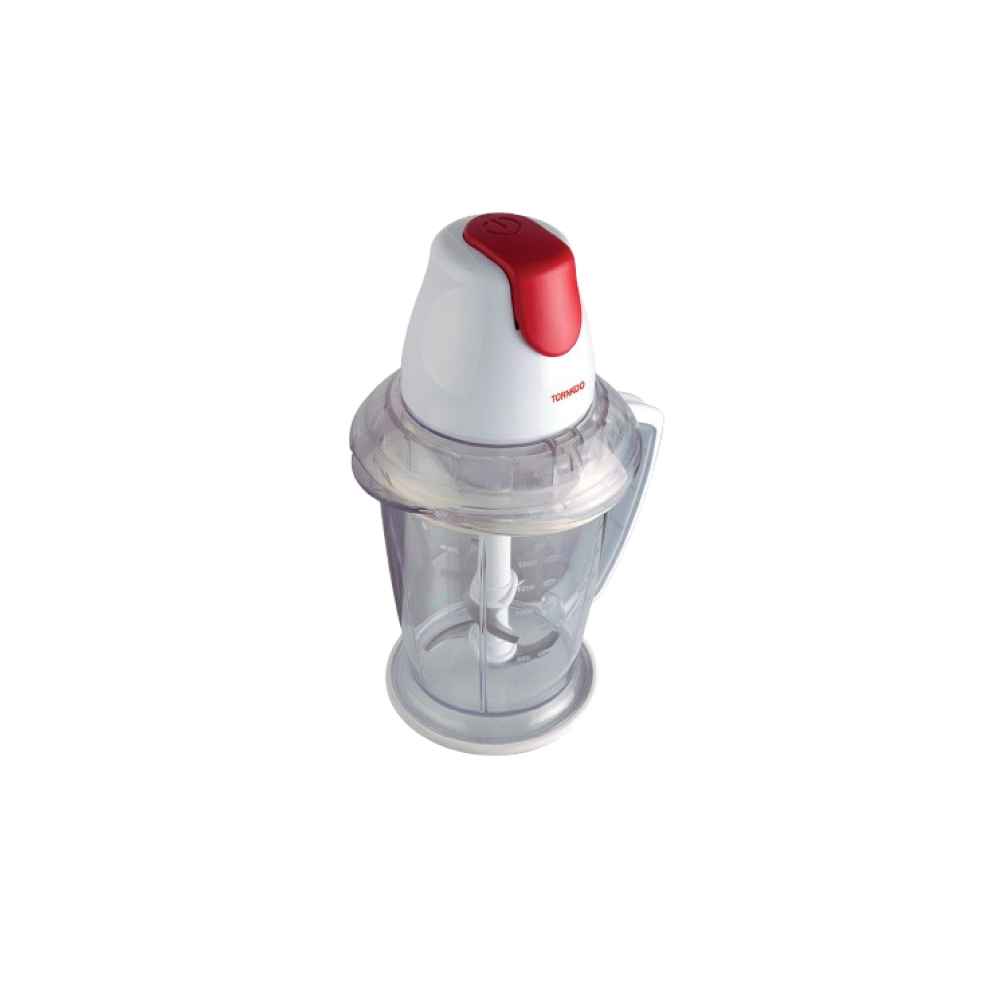 TORNADO Chopper 400-Watt 1.5 Liter Mince Meat White CH-400BL xprs 1