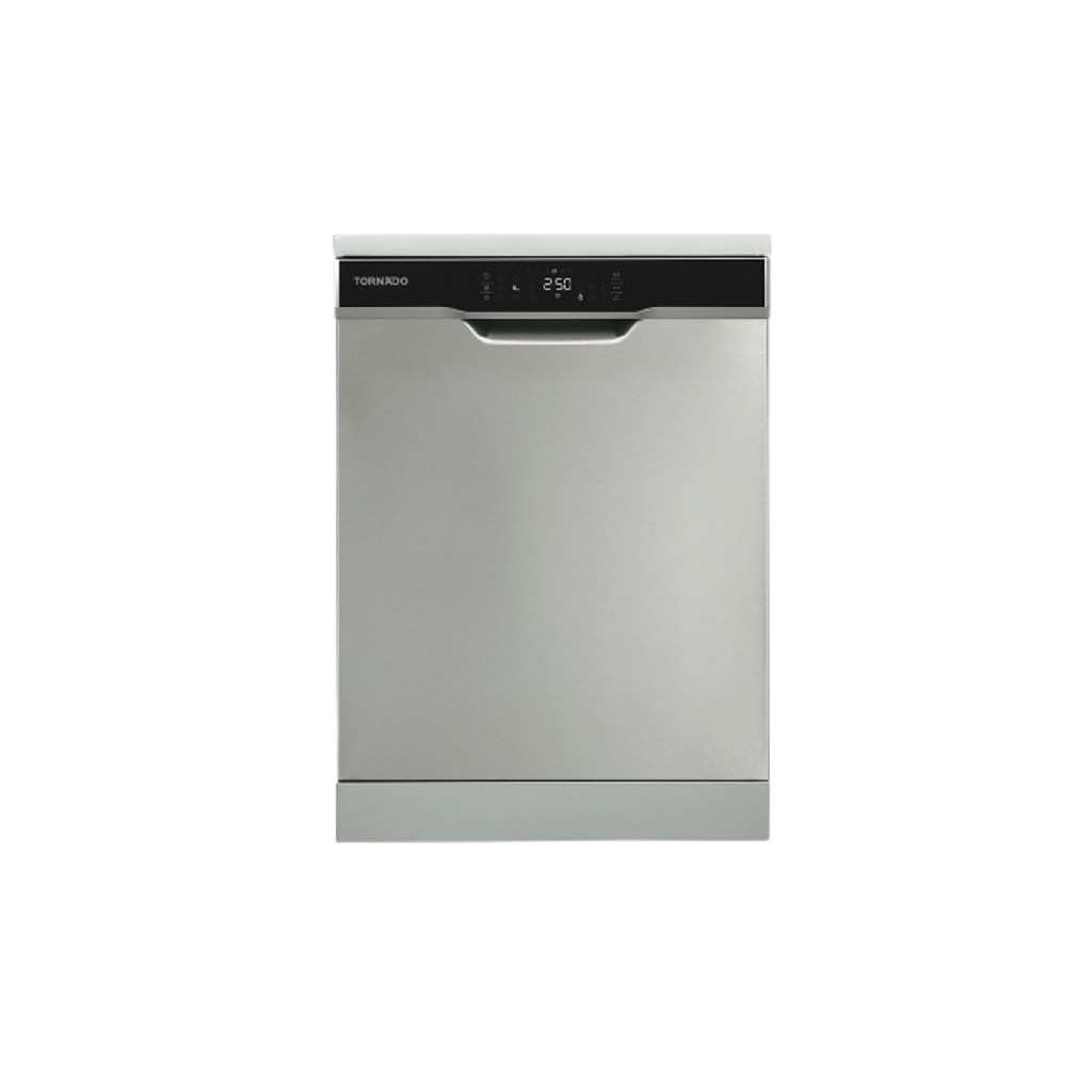 TORNADO Dishwasher 12 Person 60 cm Digital 8 Programs Inox TDV-FN128COX