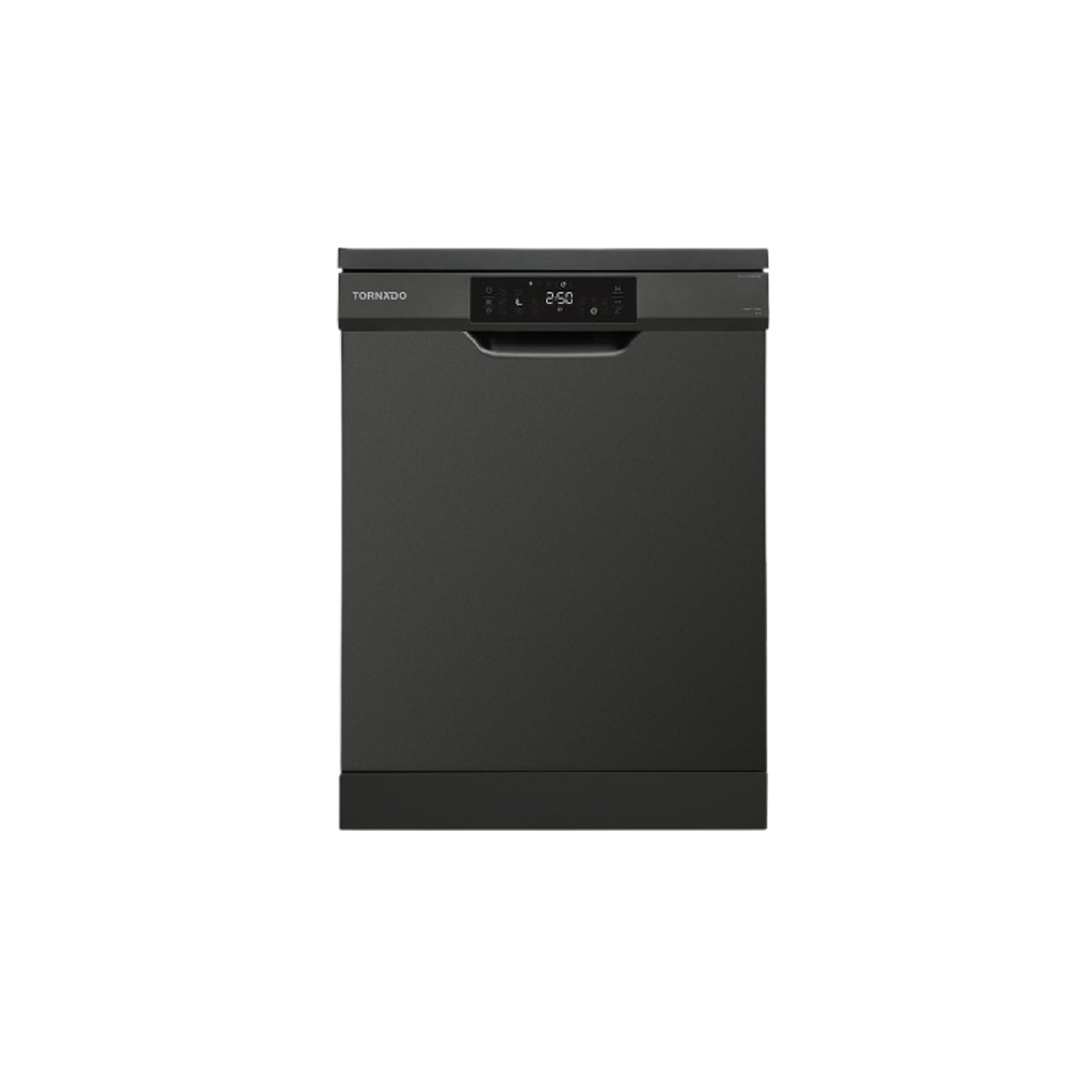 TORNADO Dishwasher 13 Person 60 cm Digital 8 Programs Black TDV-FN138CBK