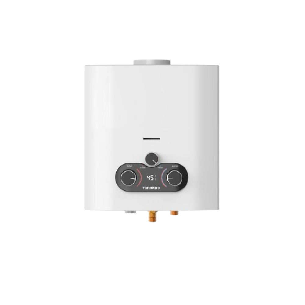 TORNADO Gas Water Heater 6 L Natural Gas White GHE-C06CNE-W