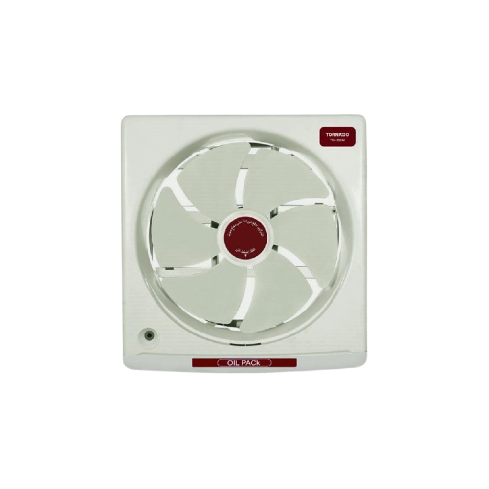 TORNADO Kitchen Ventilating Fan 25 cm Oil Drawer Creamy TVH-25CM