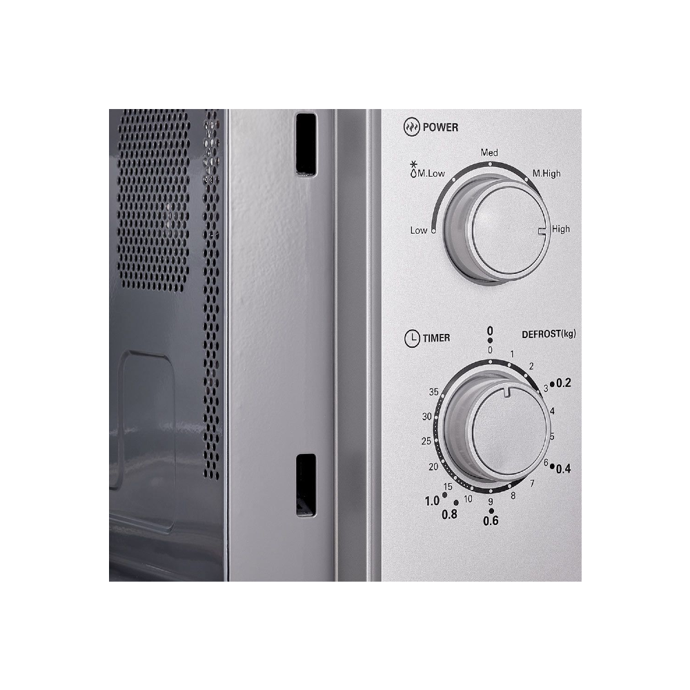 TORNADO Microwave Solo 25 Liter 900 Watt Silver TM-25MS xprs 2