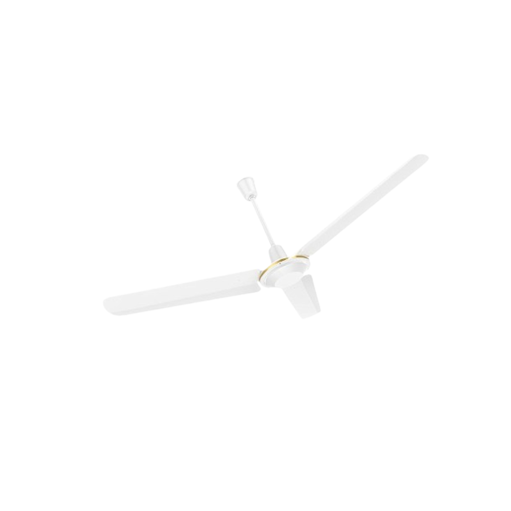 Tornado Ceiling Fan 56 Inch With 3 Metal Blades And 5 Speeds - White - TCF56H