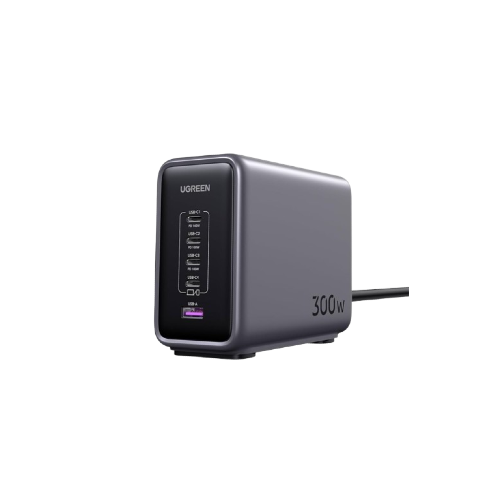 Ugreen Nexode 300w 5-Port PD GaN Charger - Black xprs