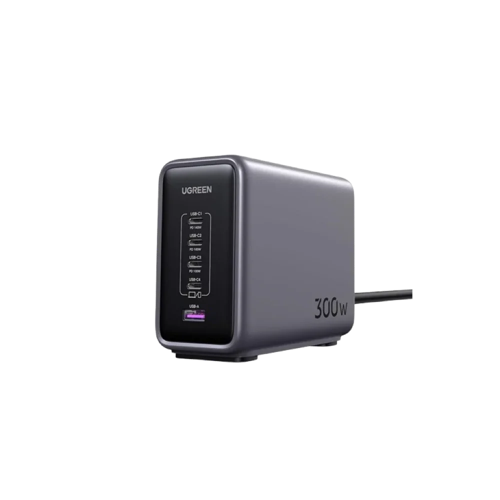 Ugreen Nexode 300w 5-Port PD GaN Charger - Black xprs