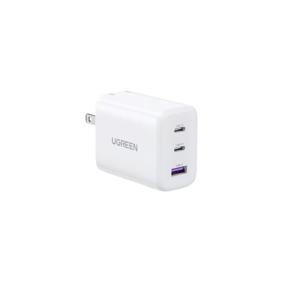 Ugreen Nexode 65W 3-Port PD GaN Fast Charger EU - White xprs