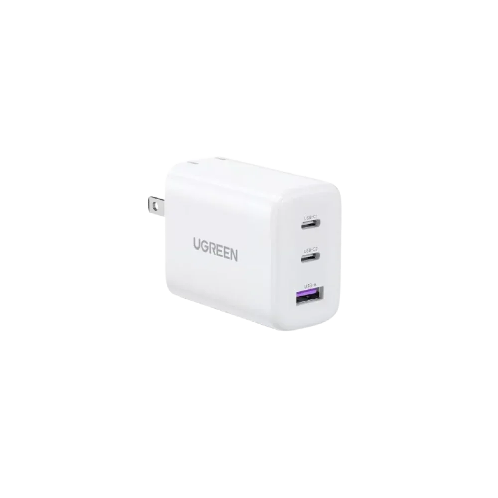 Ugreen Nexode 65W 3-Port PD GaN Fast Charger EU - White xprs