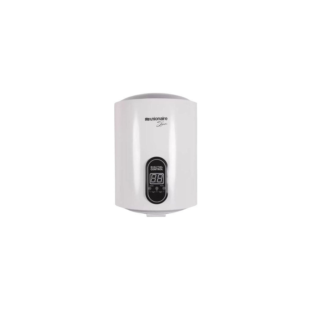 Unionaire Electric Heater 50 Liters Digital With Enamelled Pot White EWH50-C310-V-P-3