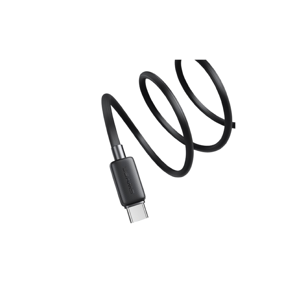 Usams 60W Strip Data Cable Type-C to Type-C 2M - Black xprs