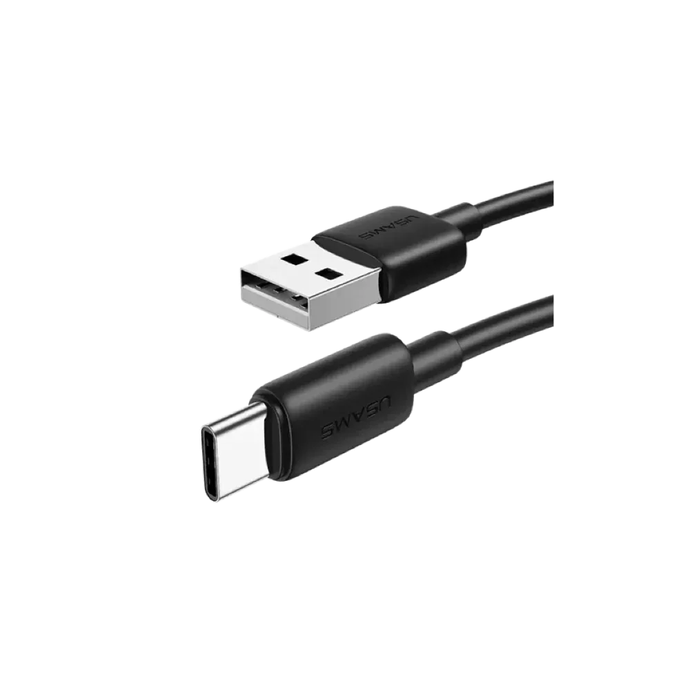 Usams USB-A to Type-C Fast Charging Data Cable 1M - Black xprs