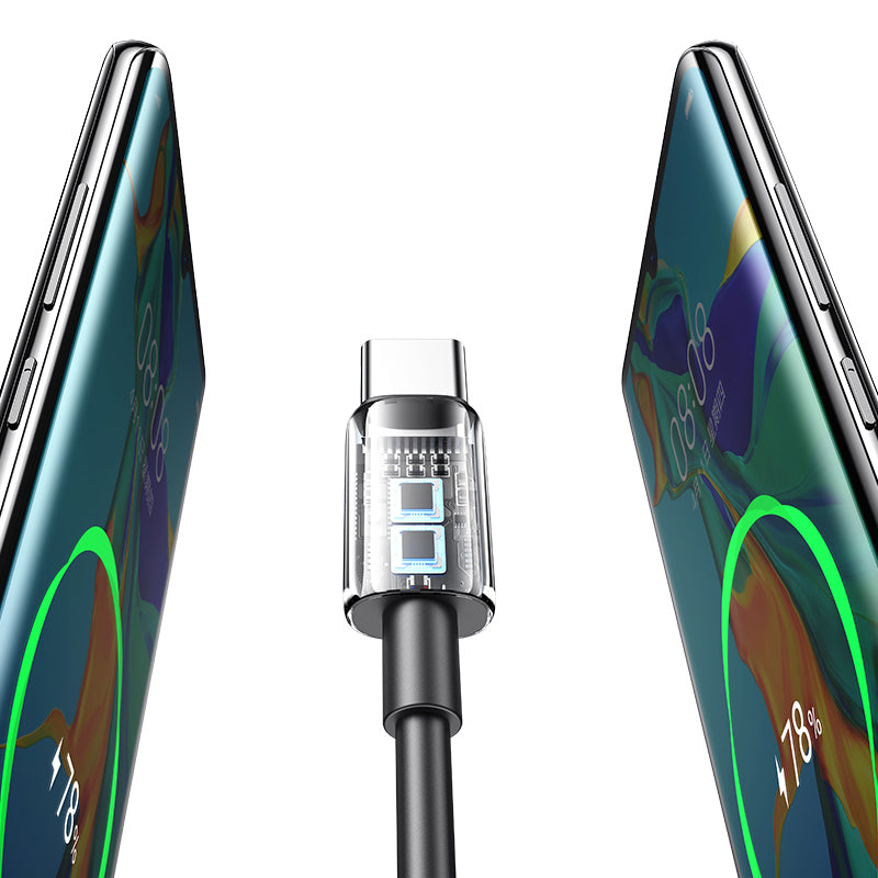 Usams USB-A to Type-C Fast Charging Data Cable 1M - Black xprs 1