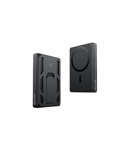 VEGER X5 6-in-1 5000mAh WalletTrack Power Bank with Find My - Black