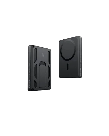 VEGER X5 6-in-1 5000mAh WalletTrack Power Bank with Find My - Black