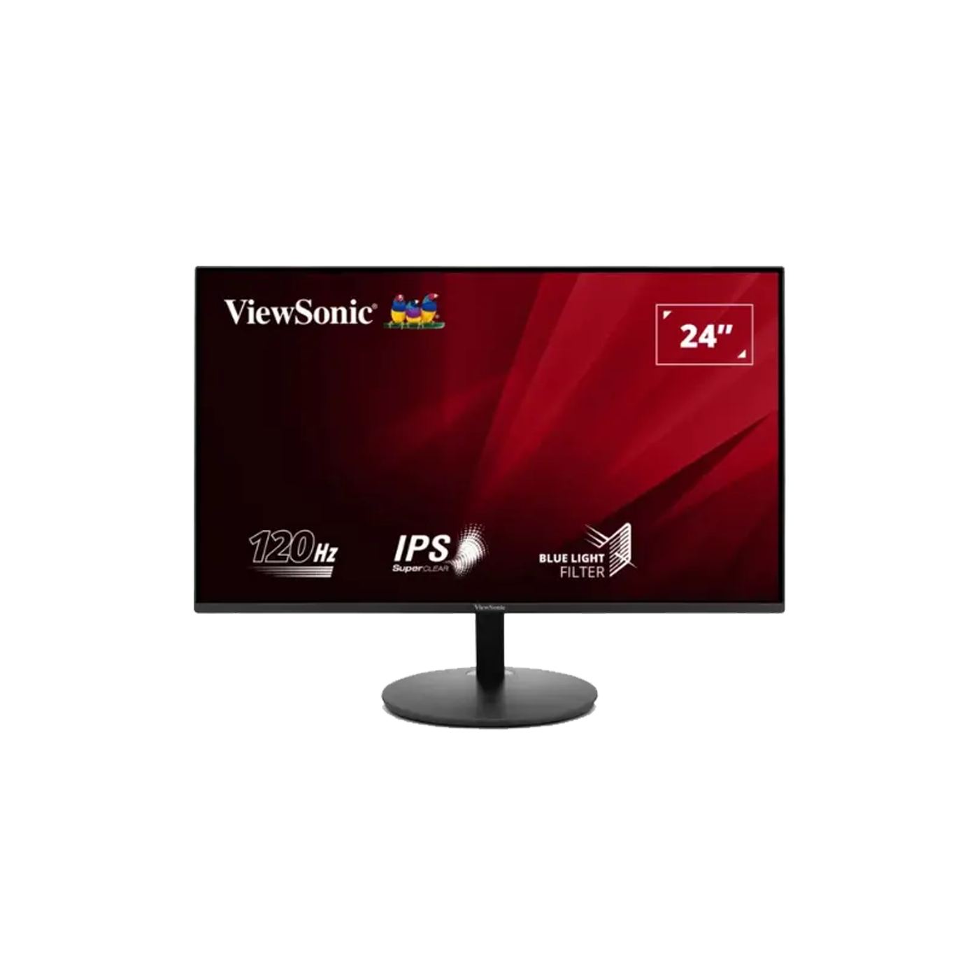 Viewsonic (VA24E1-H) 24-Inch Monitor, FHD IPS 120Hz 5ms - Black