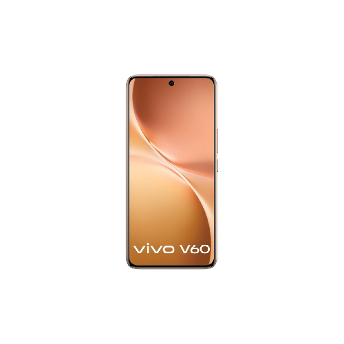 Vivo V60 gold front view