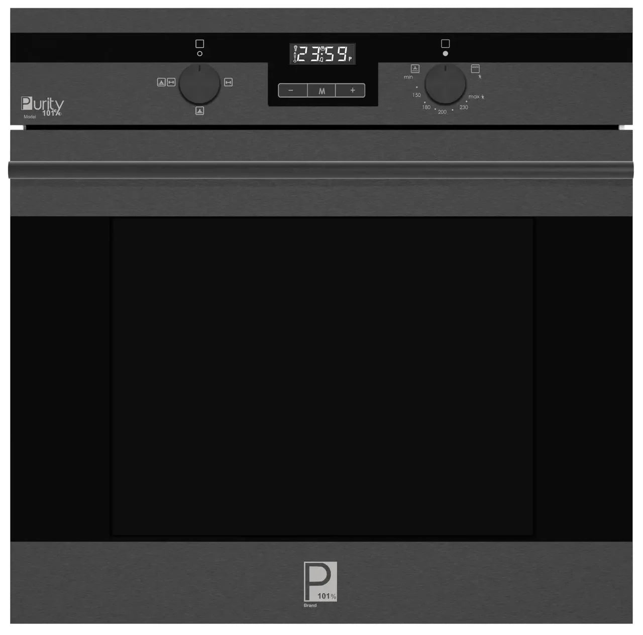 Purity Built-in Gas Oven 60 CM Digital Dark inox FR PRO - XPRS