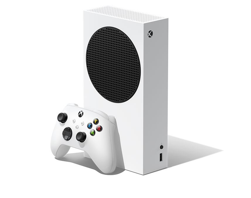 Xbox Series S with controller