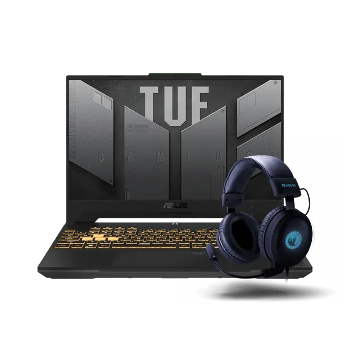 ASUS TUF Gaming F15 intel Core i7 the 12th Generation with 16GB SSD, 1TB Storage, RTX4070, Windows 11 + Nacon GH-300SR Gaming Headset - XPRS