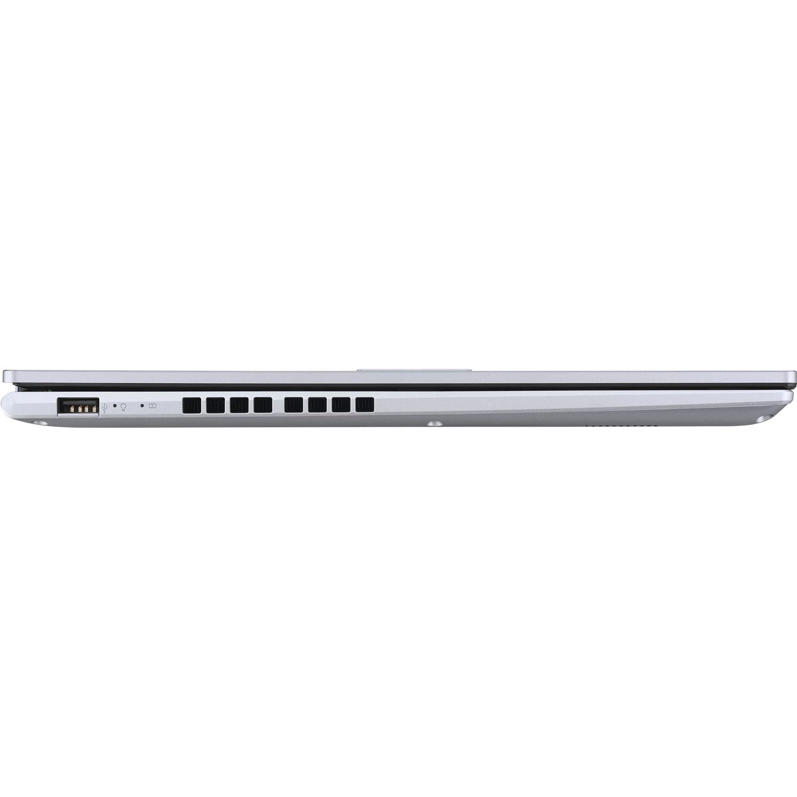 Side profile showing the slim ports of the Asus VivoBook 15 8GB RAM 512GB SSD laptop at XPRS Egypt.