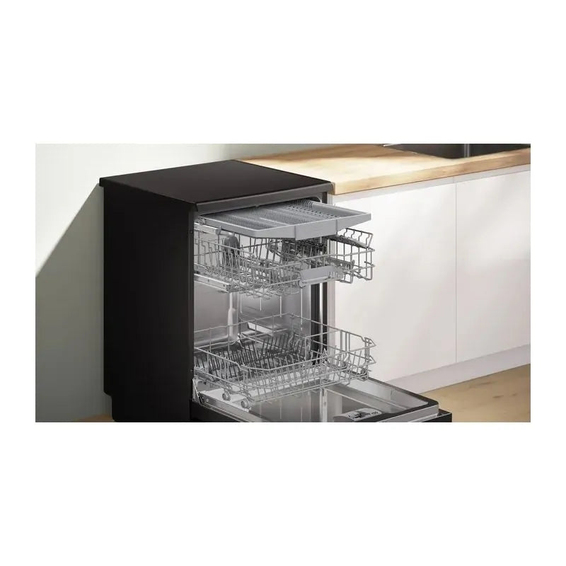 Bosch Series 4 Dishwasher 60 cm 14 Set - Black SMS46NB20V