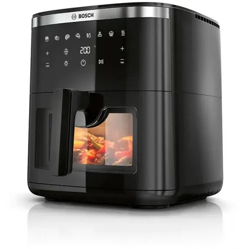 Bosch Series 6 Airfryer 1800W 7.2 L Digital Touch - Black - MAF671B0
