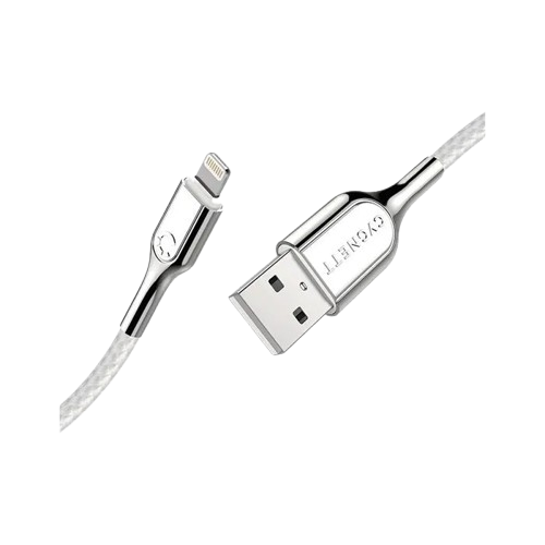 <tc>كابل Cygnett Armoured Lightning إلى USB-A - طول 1 متر، شحن ونقل بيانات سريع، تصميم متين - لأجهزة آيفون وآيباد</tc>