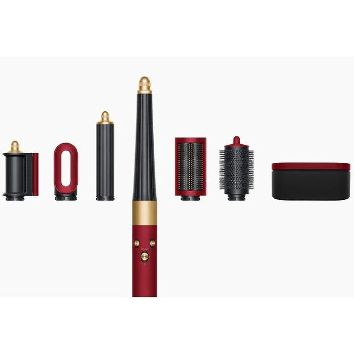 All Accessories of the Dyson Airwrap i.d. Multi-Styler and Dryer Red Velvet Gold from XPRS Egypt.