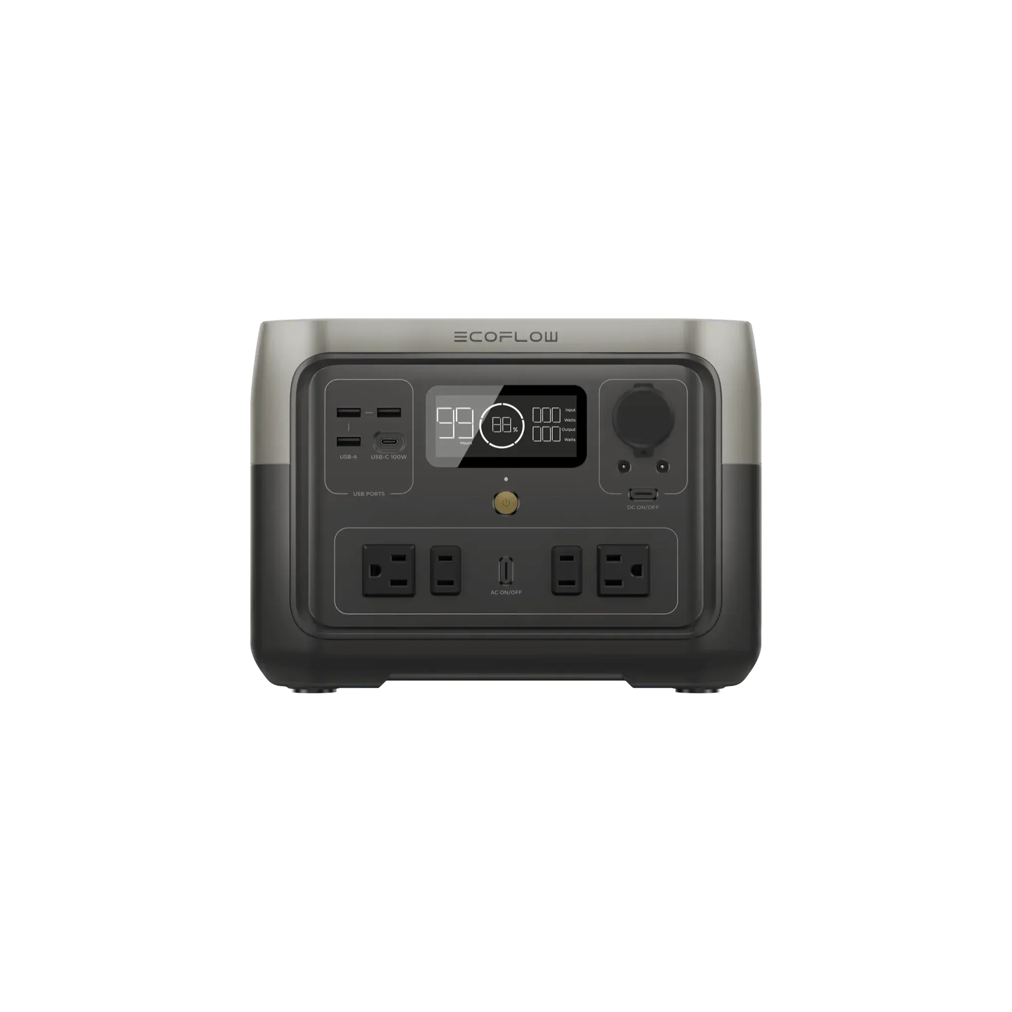 مولد طاقة محمول EcoFlow RIVER 2 Max بقدرة 500 واط – بطارية للرحلات