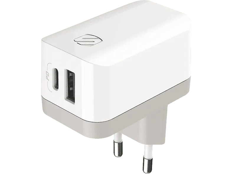 Scosche Dual Wall Charger with 32W USB-C And USB-A