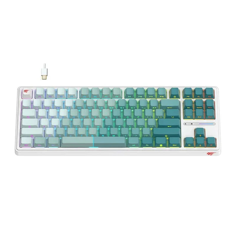 HAVIT Mechanical Keyboard KB901L RGB 88 keys - XPRS