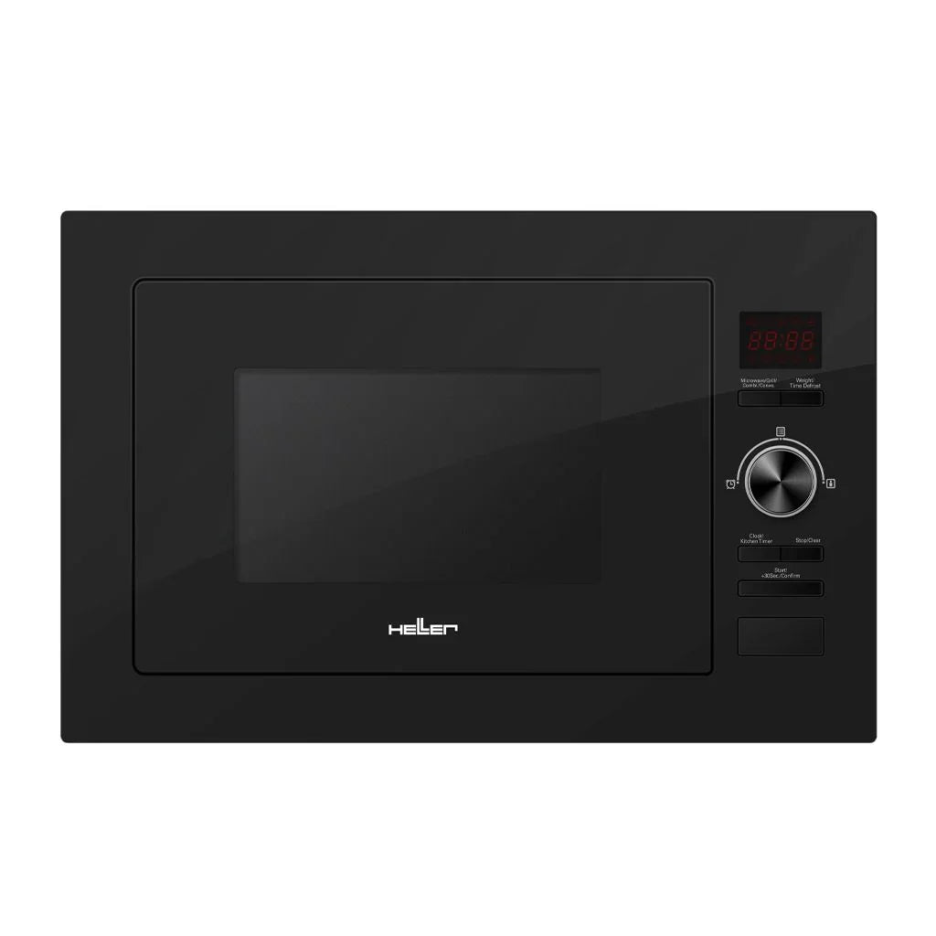 HELLER Built-In Microwave Digital 25Liter 900Watt 8 Menus - HMBN-25G