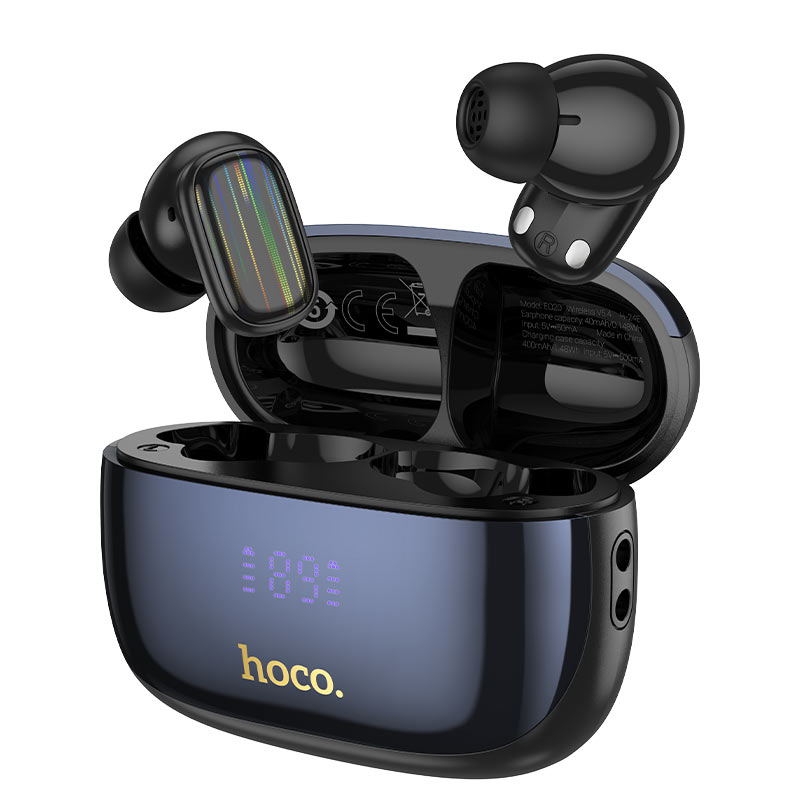 Hoco EQ20 Rhyme true wireless ANCb ENC noise reduction BT Earbuds (4 mic) black