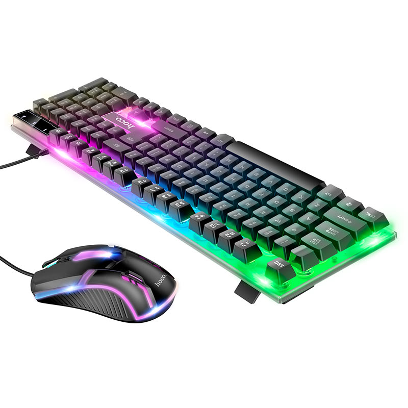 hoco Keyboard + mouse set GM11 Terrific glowing RGB