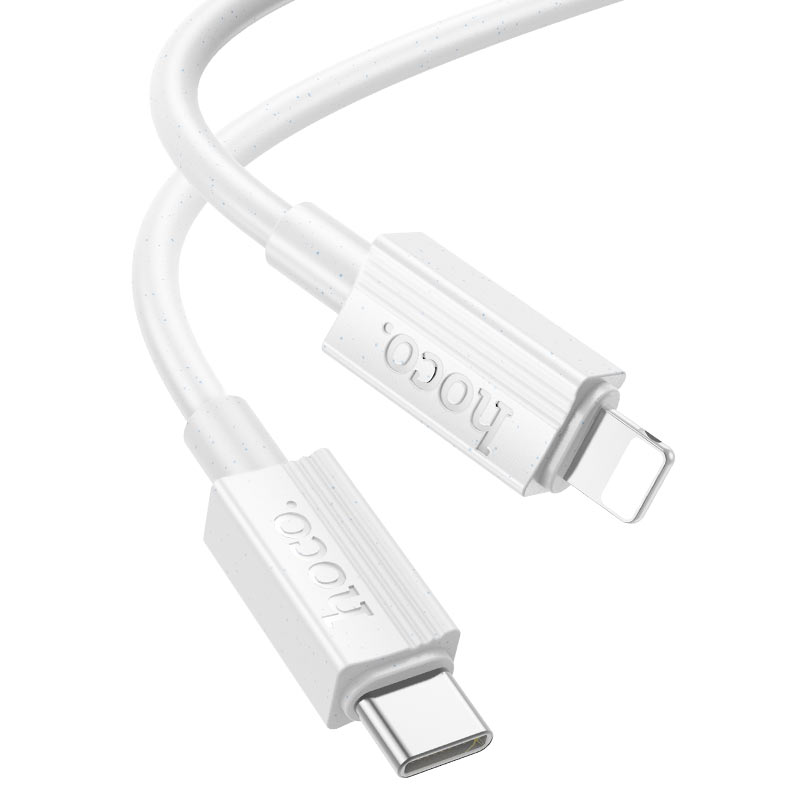 hoco Cable Type-C to iP X107 Favor PD 27W fast charge 1m