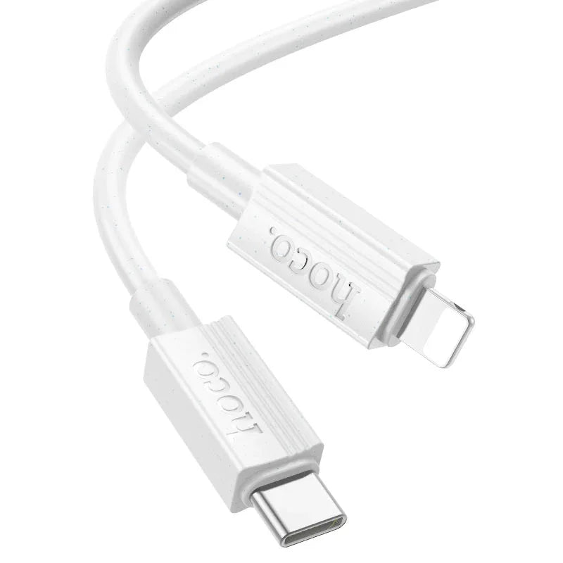 <tc>كابل هوكو تايب سي إلى iP X107 Favor PD 27 وات للشحن السريع بطول متر واحد</tc>