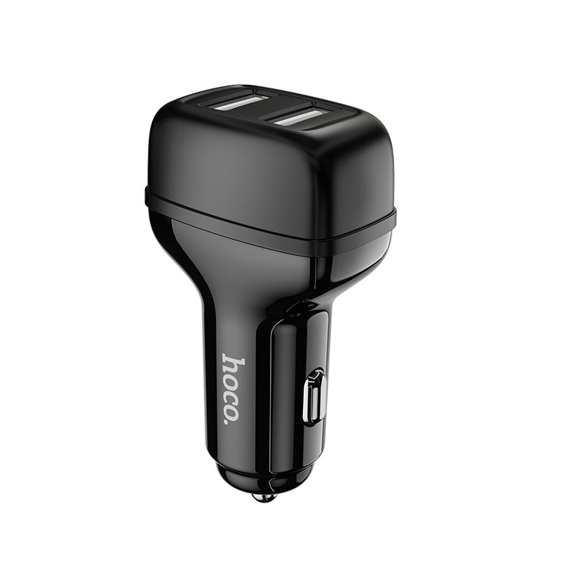 hoco Car charger Z36 Leader dual port set with cable Lightning