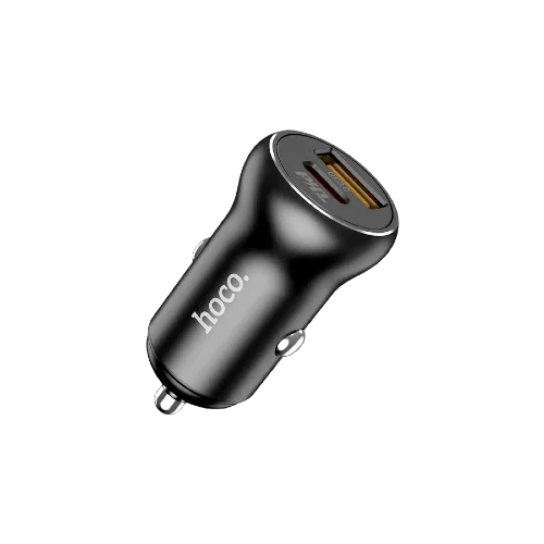 hoco Car charger NZ5 Smooth road PD30W+QC3.0