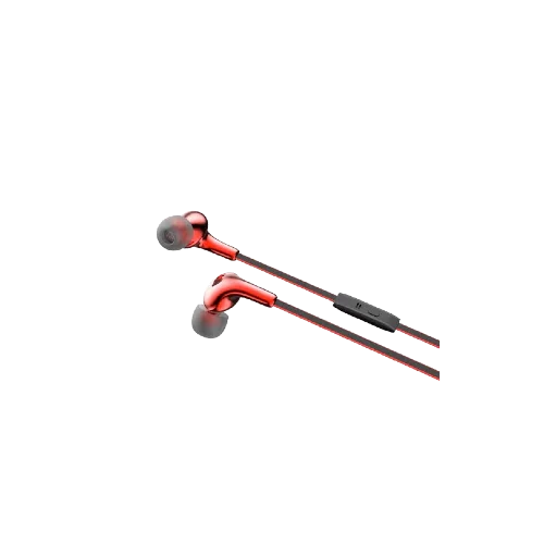 hoco Wired earphones M30 Glaring with microphone - Red xprs