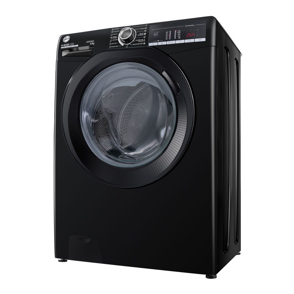 HOOVER Washing Machine Fully Automatic 8Kg - Black - H3WOS283TABB4ELA