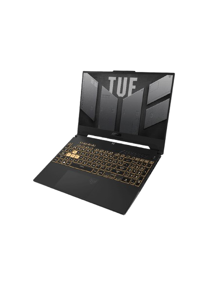 لاب توب أسوس تاف جيمينج F15، انتل كور i7-13620H، شاشة IPS مقاس 15.6 بوصة بدقة FHD، معدل تحديث 144 هرتز DDR5، هارد 1 تيرا SSD، كارت RTX 4060 8 جيجا، ويندوز 11، ضمان سنة كاملة