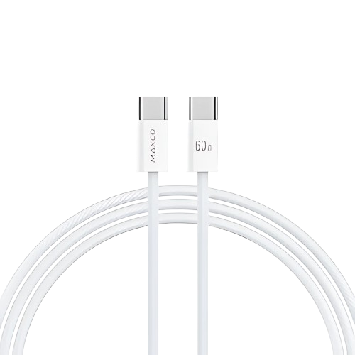 Maxco MS08CC Fast Charging Cable 60W Type-c to Type-c 120CM - White