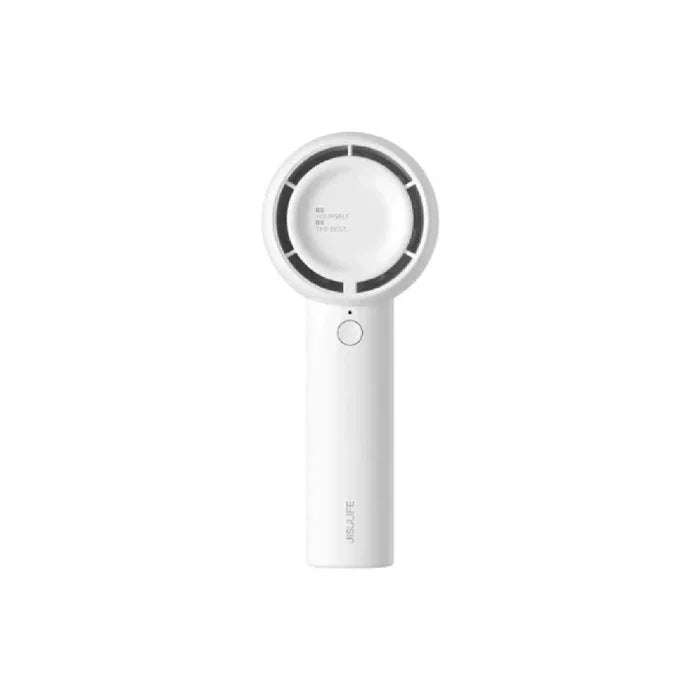 Front view of the JisuLife Handheld Fan Life5 4500mAh in White available at XPRS.